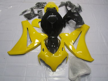 Jaune Clair & Noir 08-11 Honda CBR1000RR Carénage