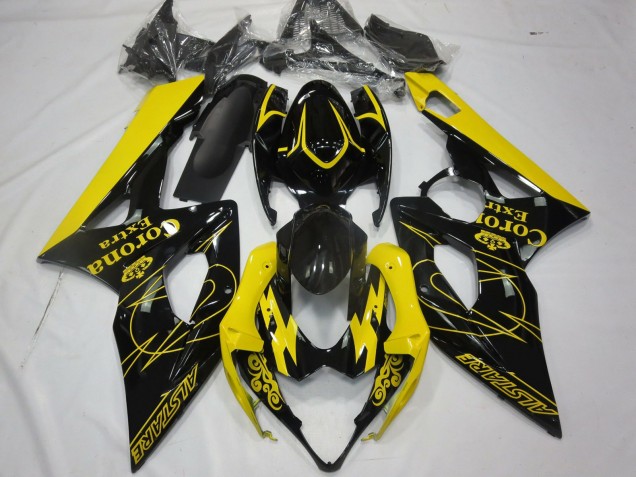 Jaune Corona 05-06 Suzuki GSXR 1000 Carénage