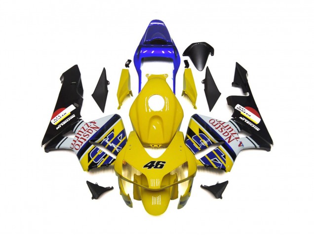 Jaune Nastro Azzurro 46 03-04 Honda CBR600RR Carénage Jaune Nastro Azzurro 46 03-04 Honda CBR600RR Carénage