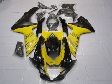 Jaune Noir Mat 11-24 Suzuki GSXR 600-750 Carénage