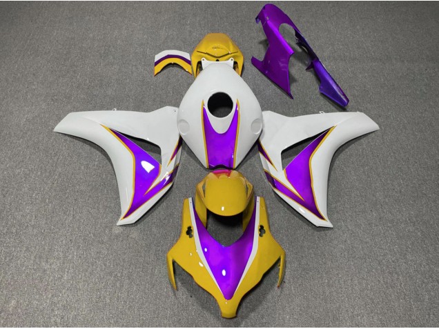 Jaune & Violet Brillant 08-11 Honda CBR1000RR Carénage Jaune & Violet Brillant 08-11 Honda CBR1000RR Carénage