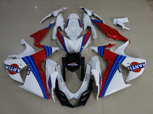 Martini Personnalisé 09-16 Suzuki GSXR 1000 Carénage Martini Personnalisé 09-16 Suzuki GSXR 1000 Carénage