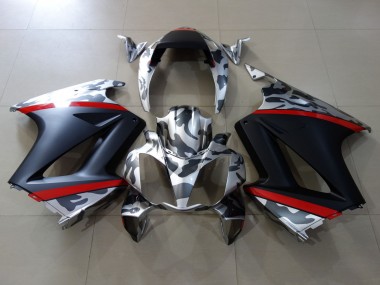 Mat & Camo 02-12 Honda VFR800 Carénage