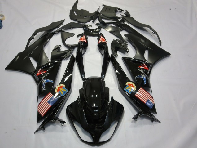 Merica 09-12 Kawasaki ZX6R Carénage Merica 09-12 Kawasaki ZX6R Carénage