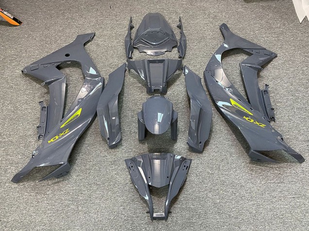 Nardo Gris & Jaune 11-15 Kawasaki ZX10R Carénage Nardo Gris & Jaune 11-15 Kawasaki ZX10R Carénage