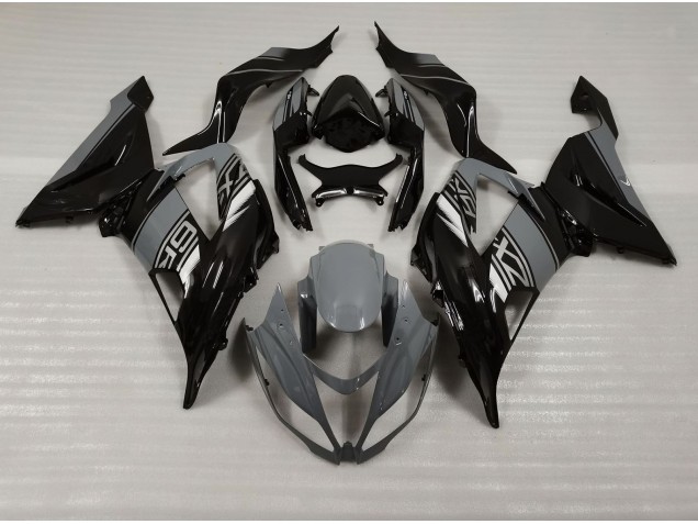 Nardo & Noir 13-18 Kawasaki ZX6R Carénage Nardo & Noir 13-18 Kawasaki ZX6R Carénage