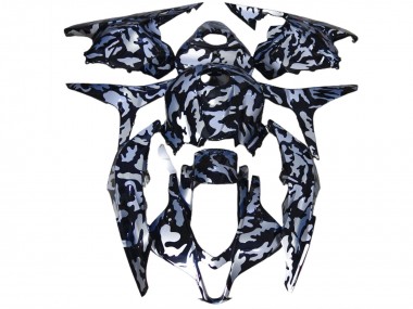 Neige Argentée Camo 09-12 Honda CBR600RR Carénage