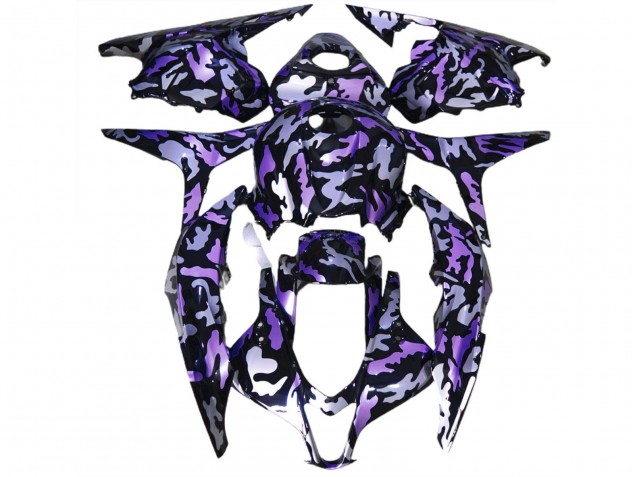 Neige Violette Camo 09-12 Honda CBR600RR Carénage Neige Violette Camo 09-12 Honda CBR600RR Carénage
