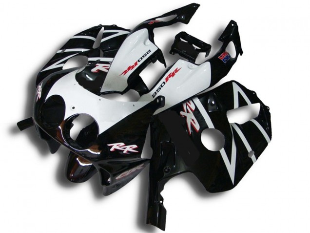 Noir Blanc Rr 90-98 Honda CBR250RR Carénage Noir Blanc Rr 90-98 Honda CBR250RR Carénage