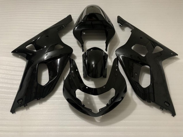 Noir Brillant 01-03 Suzuki GSXR 600-750 Carénage Noir Brillant 01-03 Suzuki GSXR 600-750 Carénage