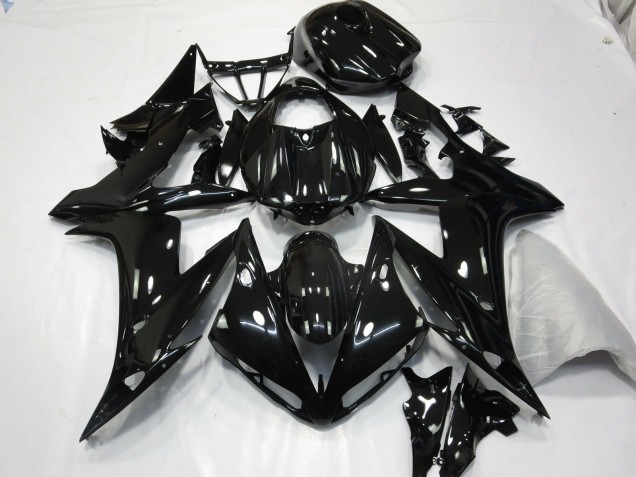 Noir Brillant 04-06 Yamaha R1 Carénage Noir Brillant 04-06 Yamaha R1 Carénage