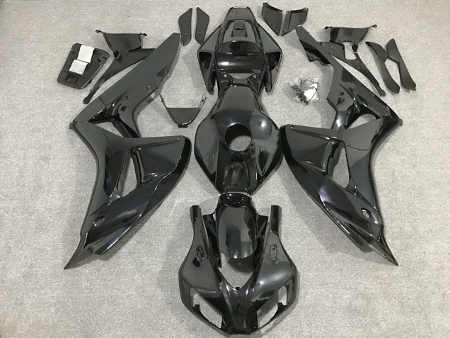 Noir Brillant 06-07 Honda CBR1000RR Carénage Noir Brillant 06-07 Honda CBR1000RR Carénage