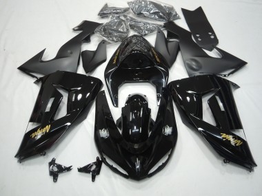 Noir Brillant 06-07 Kawasaki ZX10R Carénage