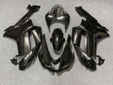 Noir Brillant 07-08 Kawasaki ZX6R Carénage