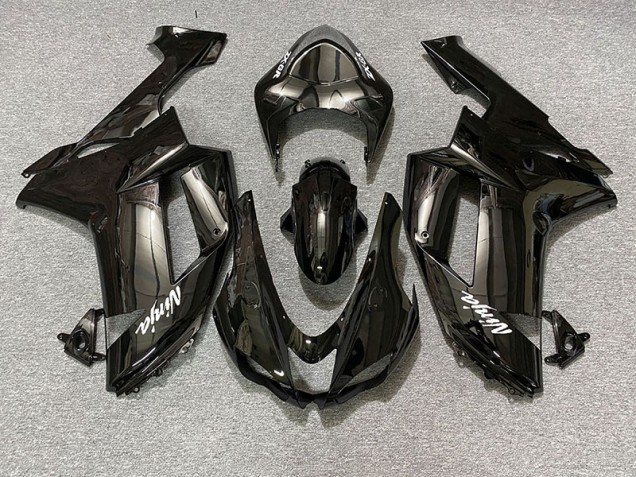 Noir Brillant 07-08 Kawasaki ZX6R Carénage Noir Brillant 07-08 Kawasaki ZX6R Carénage