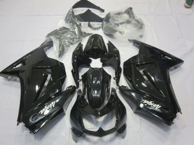 Noir Brillant 08-12 Kawasaki Ninja 250 Carénage