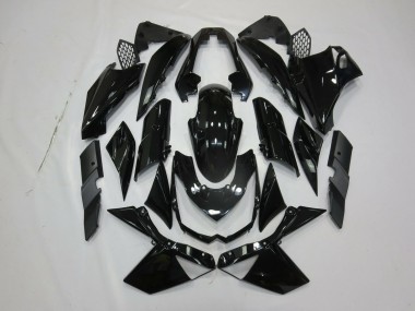 Noir Brillant 10-13 Kawasaki Z1000 Carénage