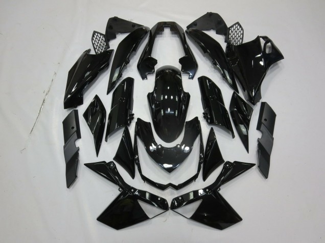 Noir Brillant 10-13 Kawasaki Z1000 Carénage