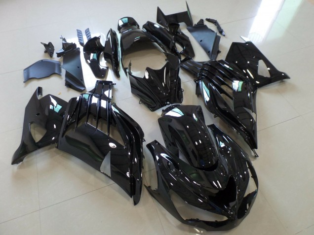 Noir Brillant 12-21 Kawasaki ZX14R Carénage Noir Brillant 12-21 Kawasaki ZX14R Carénage
