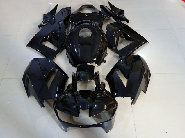 Noir Brillant 13-23 Honda CBR600RR Carénage Noir Brillant 13-23 Honda CBR600RR Carénage