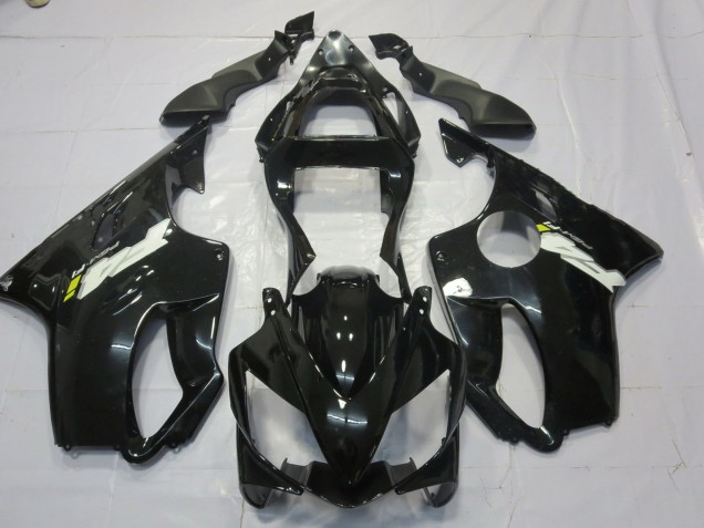 Noir Brillant Avec Décalcomanies 01-03 Honda CBR600 F4i Carénage Noir Brillant Avec Décalcomanies 01-03 Honda CBR600 F4i Carénage