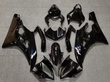Noir Brillant & Bleu Nacré 06-07 Yamaha R6 Carénage