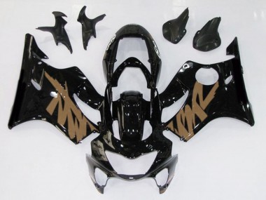 Noir Brillant & Marron 99-00 Honda CBR600 F4 Carénage