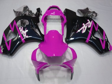 Noir Brillant & Rose 02-03 Honda CBR954RR Carénage