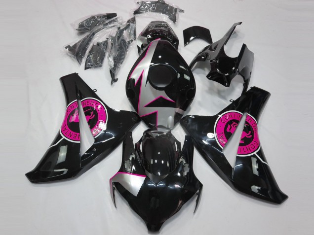 Noir Brillant & Rose 08-11 Honda CBR1000RR Carénage Noir Brillant & Rose 08-11 Honda CBR1000RR Carénage