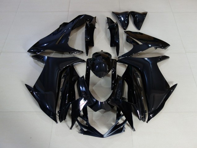 Noir Brillant Uni 11-24 Suzuki GSXR 600-750 Carénage Noir Brillant Uni 11-24 Suzuki GSXR 600-750 Carénage