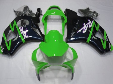 Noir Brillant & Vert 02-03 Honda CBR954RR Carénage