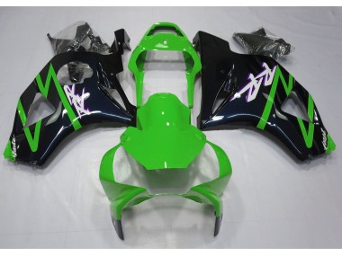 Noir Brillant & Vert 02-03 Honda CBR954RR Carénage