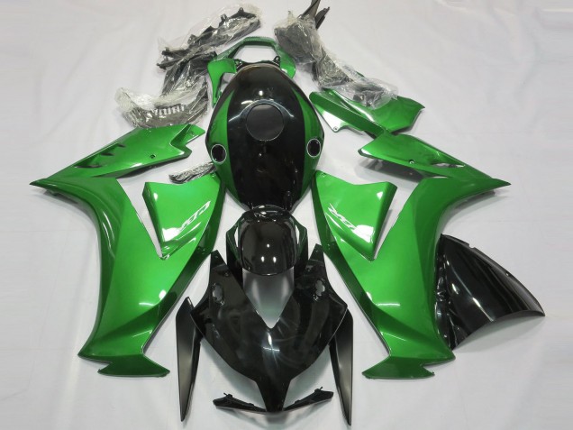 Noir Brillant & Vert 12-16 Honda CBR1000RR Carénage Noir Brillant & Vert 12-16 Honda CBR1000RR Carénage