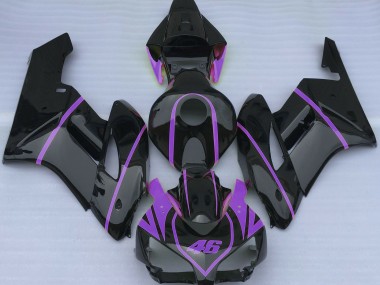 Noir Brillant & Violet 04-05 Honda CBR1000RR Carénage