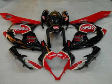 Noir Lucky Strike 05-06 Suzuki GSXR 1000 Carénage