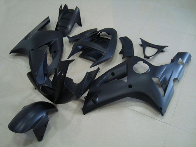 Noir Mat 03-04 Kawasaki ZX6R Carénage Noir Mat 03-04 Kawasaki ZX6R Carénage