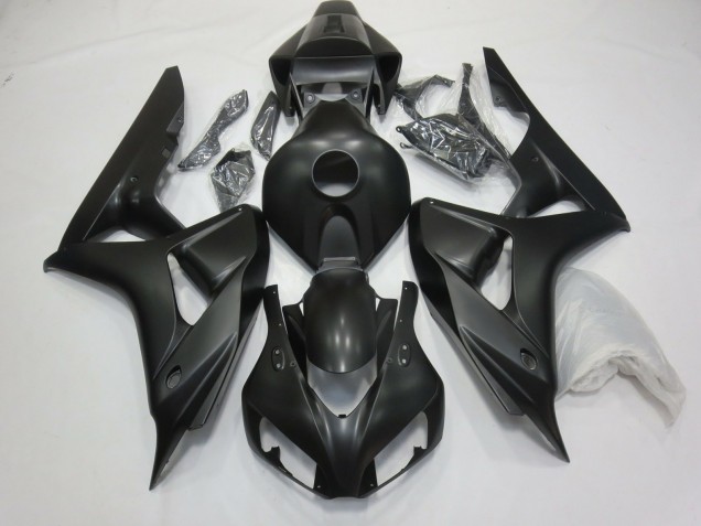 Noir Mat 06-07 Honda CBR1000RR Carénage Noir Mat 06-07 Honda CBR1000RR Carénage