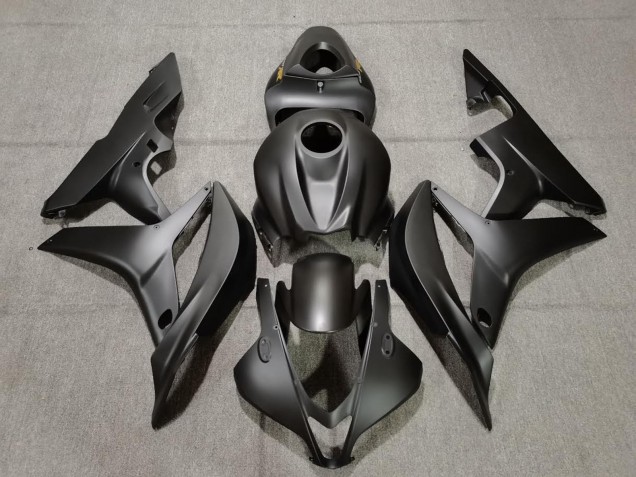 Noir Mat 07-08 Honda CBR600RR Carénage Noir Mat 07-08 Honda CBR600RR Carénage