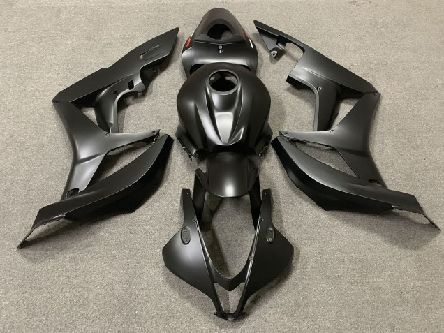 Noir Mat 07-08 Honda CBR600RR Carénage Noir Mat 07-08 Honda CBR600RR Carénage