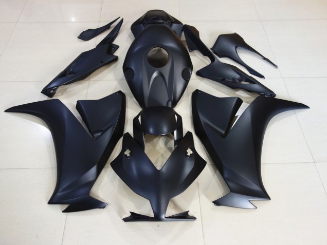 Noir Mat 12-16 Honda CBR1000RR Carénage Noir Mat 12-16 Honda CBR1000RR Carénage