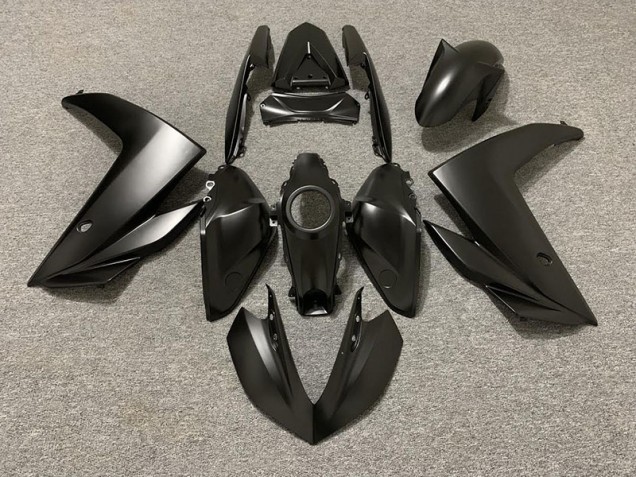 Noir Mat 15-18 Yamaha R3 Carénage Noir Mat 15-18 Yamaha R3 Carénage