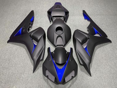Noir Mat & Bleu 06-07 Honda CBR1000RR Carénage