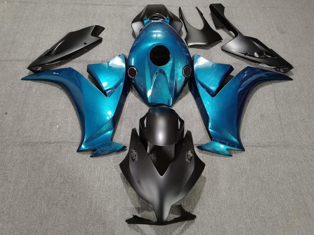 Noir Mat & Bleu Spécial 12-16 Honda CBR1000RR Carénage Noir Mat & Bleu Spécial 12-16 Honda CBR1000RR Carénage