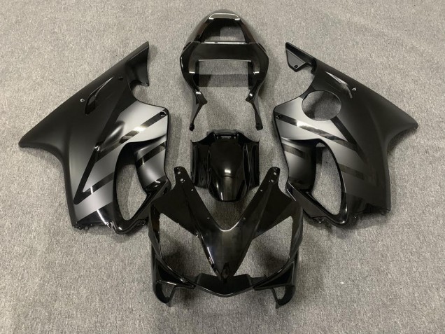 Noir Mat & Brillant 01-03 Honda CBR600 F4i Carénage Noir Mat & Brillant 01-03 Honda CBR600 F4i Carénage
