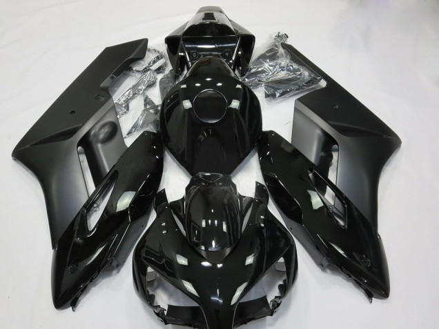 Noir Mat & Brillant 04-05 Honda CBR1000RR Carénage Noir Mat & Brillant 04-05 Honda CBR1000RR Carénage