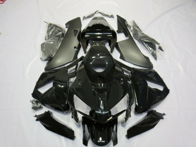 Noir Mat & Brillant 05-06 Honda CBR600RR Carénage Noir Mat & Brillant 05-06 Honda CBR600RR Carénage
