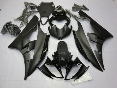Noir Mat & Brillant 06-07 Yamaha R6 Carénage
