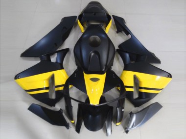 Noir Mat & Jaune Brillant 05-06 Honda CBR600RR Carénage