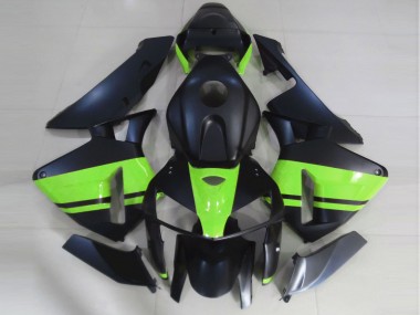 Noir Mat & Vert Clair 05-06 Honda CBR600RR Carénage