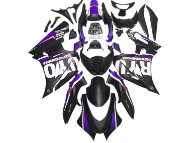 Noir Mat & Violet 17-23 Suzuki GSXR 1000 Carénage